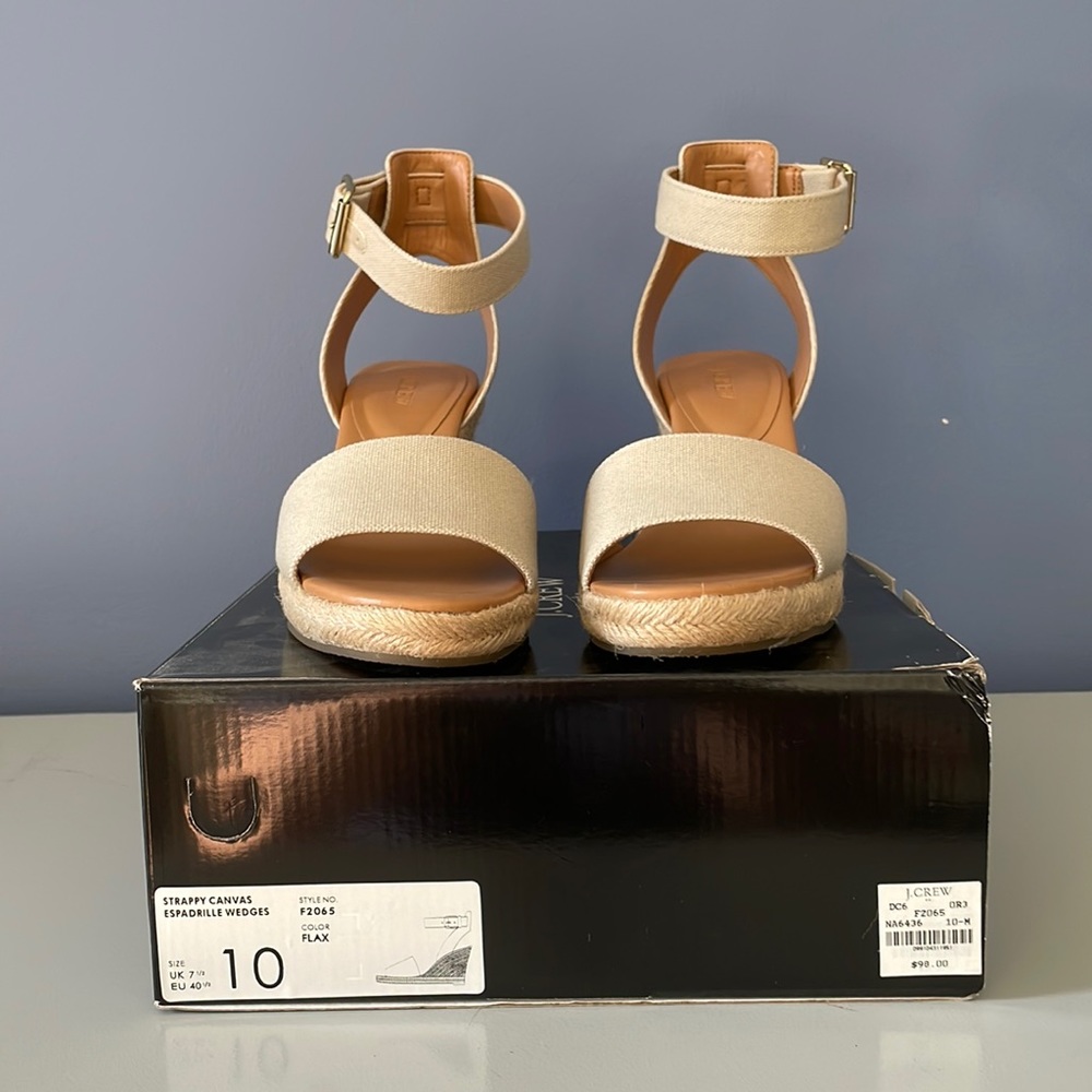 Perfect Nude J.Crew Wedges!